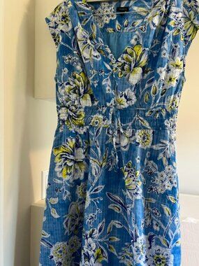 Talbots floral summer dress.